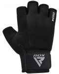 Фитнес ръкавици RDX - W1 Half+,  черни - 3t