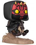 Фигура Funko POP! Rides: Star Wars - Darth Maul on Bloodfin Speeder #705 - 1t