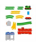 Комплект за игра Fisher Price Thomas & Friends Collectible Railway - Пърси в спасителния център - 3t