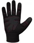 Фитнес ръкавици RDX - W1 Full Finger+,  розови/черни - 4t