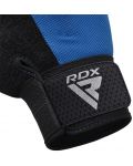 Фитнес ръкавици RDX - W1 Half+,  сини/черни - 7t