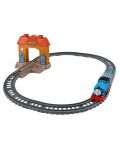 Комплект за игра Fisher Price Thomas & Friends - Трасе, гара и моторизирано влакче - 1t