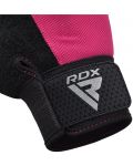 Фитнес ръкавици RDX - W1 Full Finger+,  розови/черни - 6t