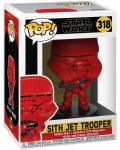 Фигура Funko POP! Movies: Star Wars - Sith Jet Trooper, #318 - 2t