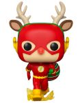 Фигура Funko POP! DC Comics: The Flash - Rudolph Flash #356 - 1t