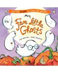 Five Little Ghosts: A Lift-the-Flap Halloween Picture Book - 1t