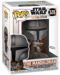 Фигура Funko POP! Television: The Mandalorian - The Mandalorian (with Rifle) #326 - 2t