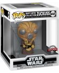 Фигура Funko POP! Deluxe: Star Wars - Zuckuss (Metallic) (Special Edition) (Bounty Hunters Collection) #441 - 2t