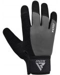 Фитнес ръкавици RDX - W1 Full Finger+,  сиви/черни - 3t