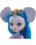 Кукличка с животниче Mattel Enchantimals - Ekaterina Elephant и Antic - 4t