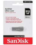 Флаш памет SanDisk - Ultra Luxe, 512GB, USB 3.1 - 4t