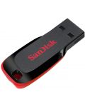 Флаш памет SanDisk - Cruzer Blade, 128GB, USB 2.0 - 2t