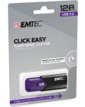 Флаш памет Emtec - B110 Click Easy, 128GB, USB 3.2 - 3t