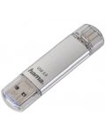 Флаш памет Hama - 181073, Laeta, 128GB, USB-A/C - 2t