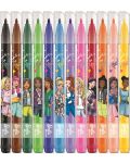 Флумастери Maped Barbie - 12 цвята - 2t