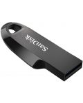 Флаш памет SanDisk - Ultra Curve 3.2, 128GB, USB 3.1, черна - 3t