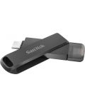 Флаш памет SanDisk - iXpand Flash Drive Luxe, 64GB, USB-C/Lightning - 2t