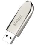 Флаш памет Netac - U352, 128GB, USB 3.0 - 3t