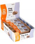 Flap Jack Oat Bar, шоколад с парченца, 12 броя, Born Winner - 1t