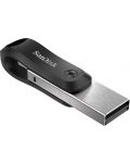 Флаш памет SanDisk - iXpand Flash Drive Go, 64GB, USB3.0/Lightning - 2t