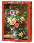 Пъзел Castorland от 500 части - Ваза с цветя, Алберт Уилямс - 1t