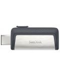Флаш памет SanDisk - Ultra Dual Drive, 256GB, USB-A/C - 1t