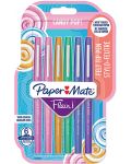 Флумастери Paper Mate Flair - Candy Pop, 6 цвята - 1t
