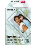 Фотохартия Fujifilm - instax mini Colorfilm, Blue Marble, 10 броя - 1t