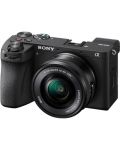 Фотоапарат Sony - Alpha A6700, обектив Sony - E PZ 16-50mm f/3.5-5.6 OSS, Black - 4t