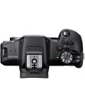 Фотоапарат Canon - EOS R100, RF-S 18-45mm f/4.5-6.3 IS STM, RF-S 55-210mm f/5-7.1 IS STM,Black + Обектив Canon - RF 35mm f/1.8 IS Macro STM - 7t