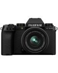 Фотоапарат Fujifilm - X-S10, XC 15-45mm f/3.5-5.6 OIS PZ XC, черен - 5t
