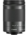 Фотоапарат Canon - EOS M50 Mark II, черен + обектив M18-150mm - 4t