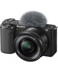 Компактен фотоапарат за влогинг Sony - ZV-E10, E PZ 16-50mm - 2t