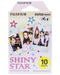 Фотохартия Fujifilm - за instax mini, Shiny star, 10 броя - 1t