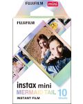 Фотофилм Fujifilm - Instax Mini Mermaid Tail, 10 снимки - 1t