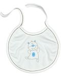 Бебешки лигавник с връзки For Babies - Мече - 1t