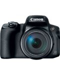 Фотоапарат Canon - PowerShot SX70 HS, черен - 1t