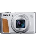 Фотоапарат Canon - PowerShot SX740 HS, сребрист - 1t