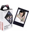 Фотохартия Fujifilm - за instax mini, Black, 10 броя - 3t