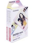 Фотохартия Fujifilm - за instax mini, Macaron, 10 броя - 2t