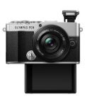 Фотоапарат Olympus - PEN E-P7, Silver, ZD Micro 14-42mm f/3.5-5.6 EZ ED MSC, Black - 5t