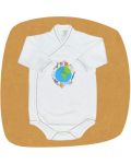 Боди камизолка с дълъг ръкав For Babies - Global, 3-6 месеца - 1t