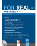 For real Elementary: Английски език - ниво A1 и A2 (книга за учителя + 3 CD) - 1t