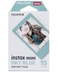 Фотохартия Fujifilm - за instax mini, Blue, 10 броя - 1t