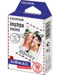 Фотохартия Fujifilm - за instax mini, Airmail, 10 броя - 2t