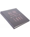 Фотоалбум Goldbuch - All You Need Is Love, сив, 30 x 31 cm - 2t