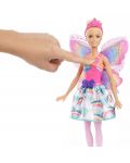 Кукла Mattel Barbie Dreamtopia - Фея, с летящи криле - 6t