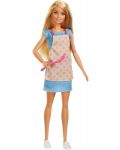 Игрален комплект Mattel Barbie - Кухнята на Барби, със звук и светлини - 2t