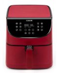 Фритюрник с горещ въздух Cosori - Pro Air Fryer CP158-AF, XXL, 1700W, 5.5L, червен - 1t