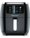 Фритюрник Rohnson - Air Fryer R-2818, 1800W, 7l, черен - 1t